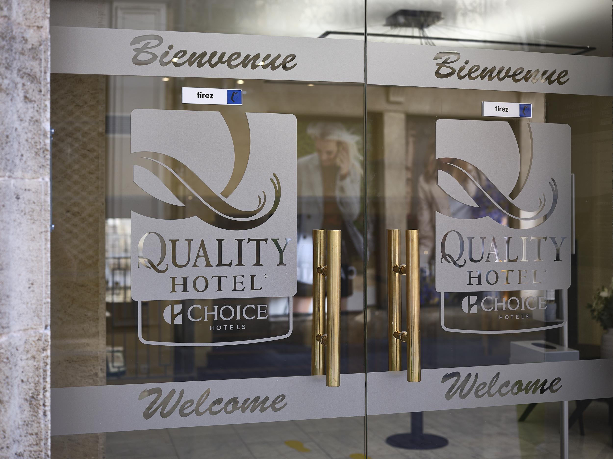 Quality Hotel Bordeaux Centre Exterior foto